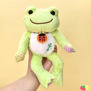 Pickles the Frog Ladybug Plushie